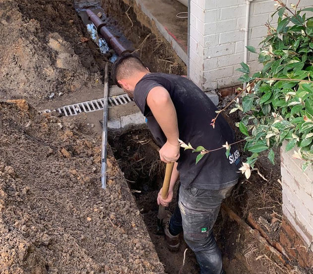 blocked drains in lower north shore